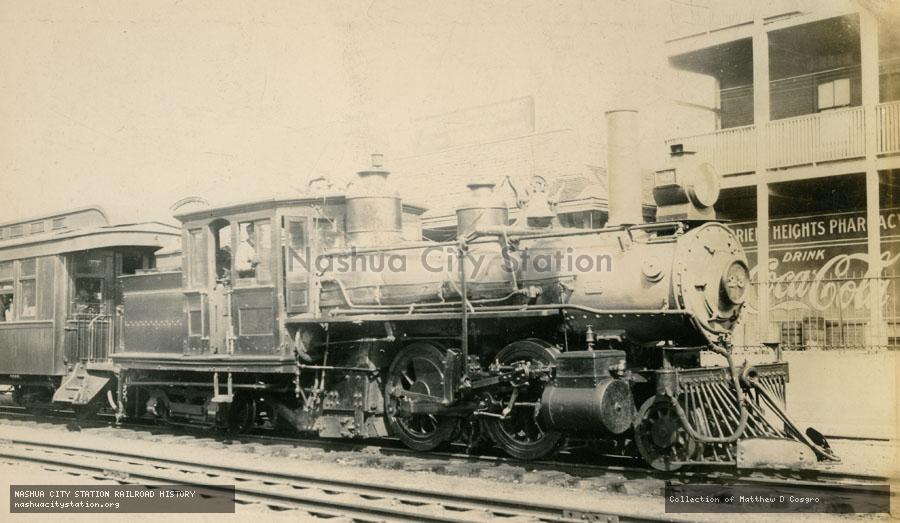 Postcard: Boston, Revere Beach & Lynn Railroad #23 at Orient Heights